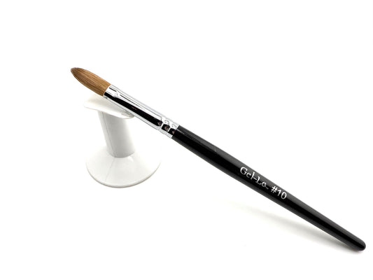 Gel-Le - Acrylic Brush #10 - Black Handle (Pressed)