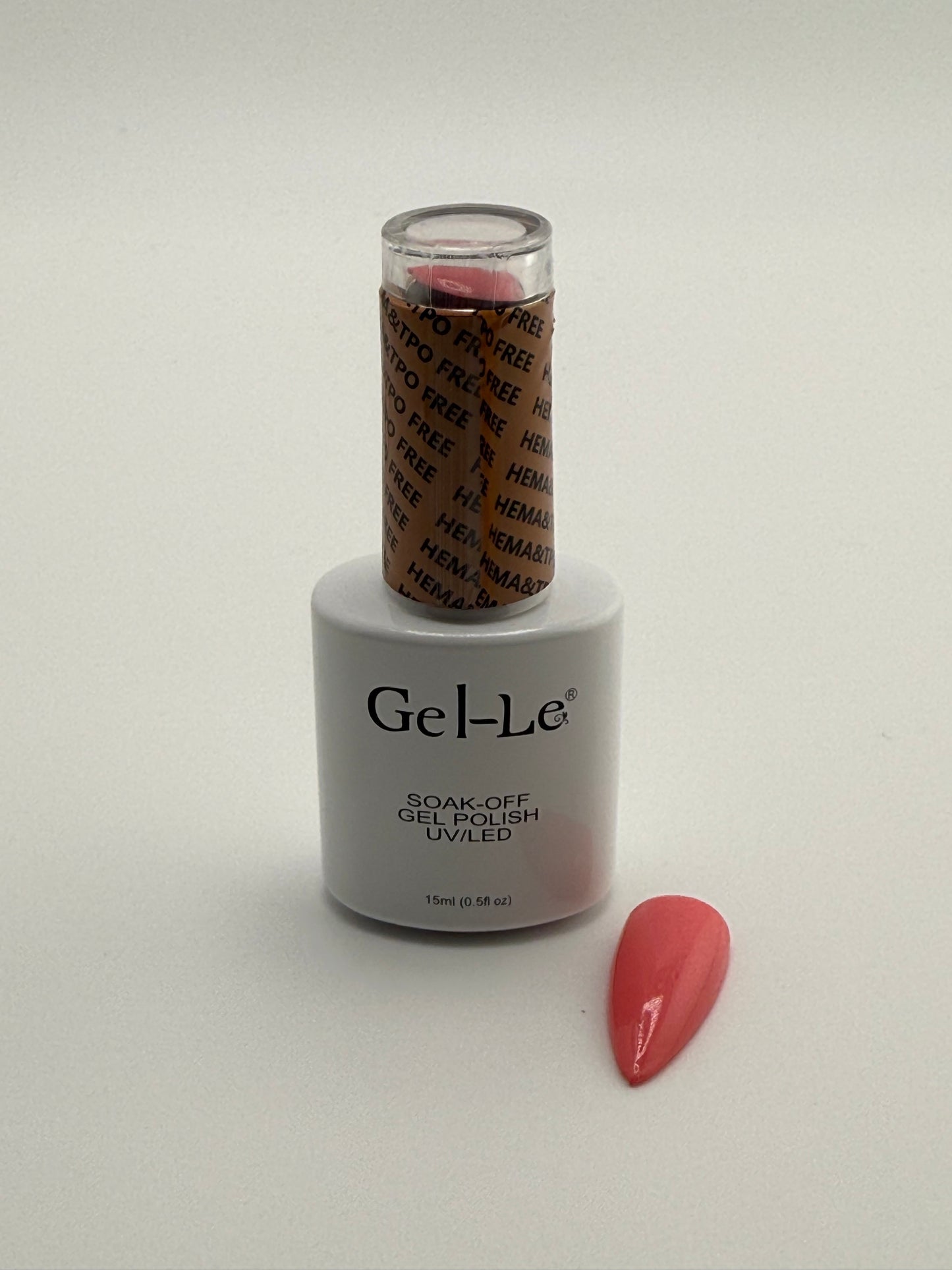Gel-Le - Hema & TPO Free - HT15 - Sun-Kiss Coral