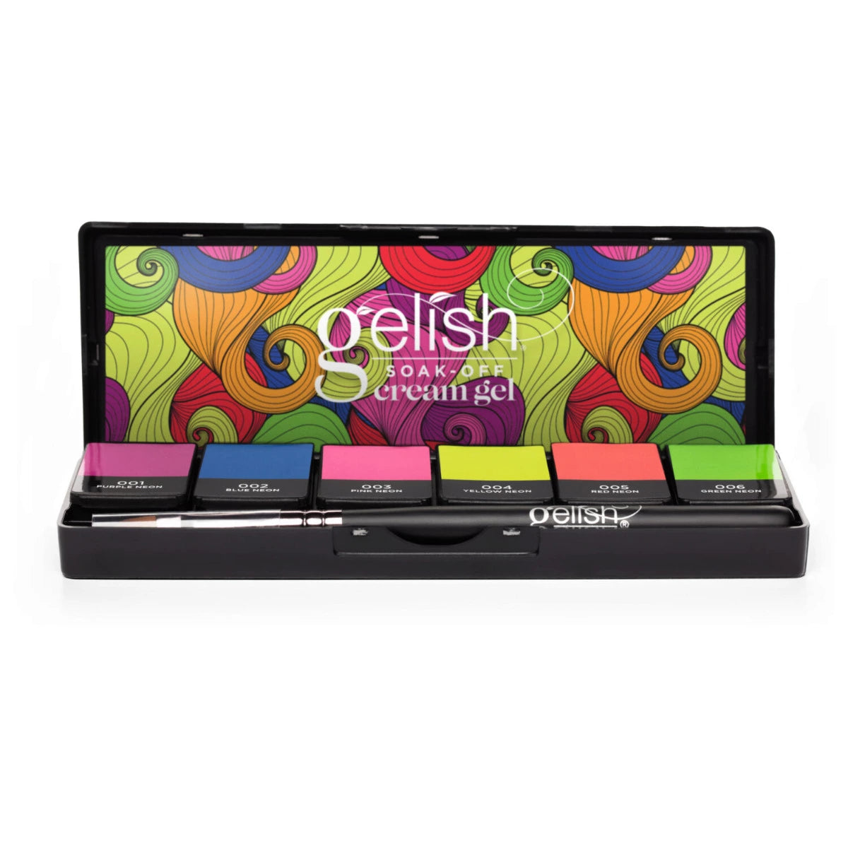 Gelish Solid Cream Gel - Neon & On & On (6pc Palette)
