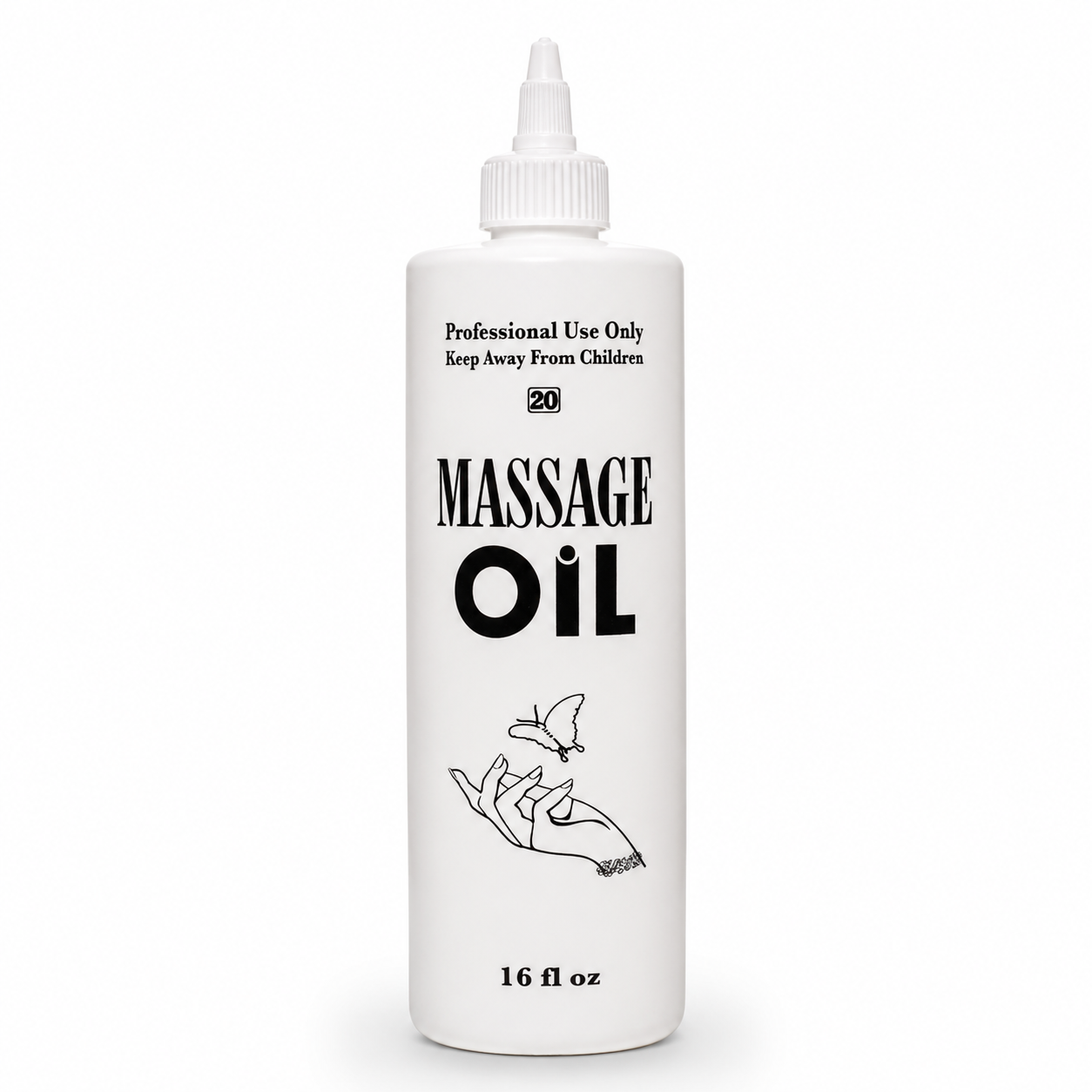Empty "Massage Oil" Bottles