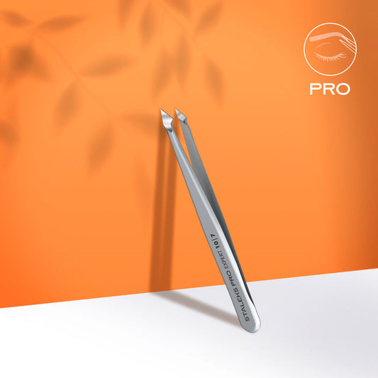 Staleks Pro - Expert 10 Professional Eyebrow Tweezers Type 7