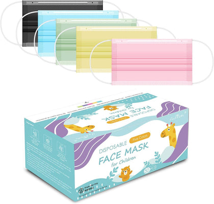 TaiMu - Kids Face Mask 50pc(Five Color)