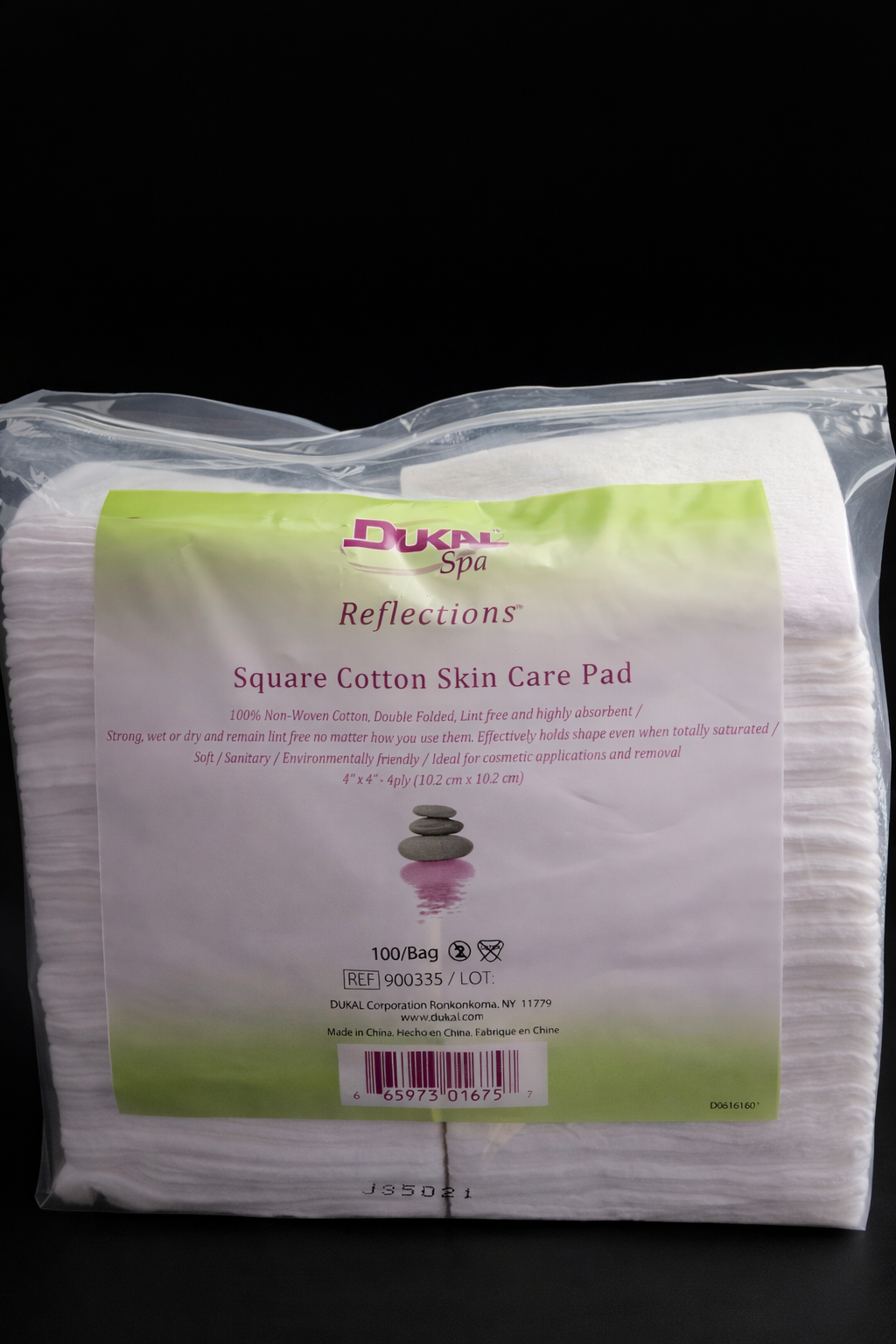 Dukal - 4x4 Square Cotton Skin Care Pad