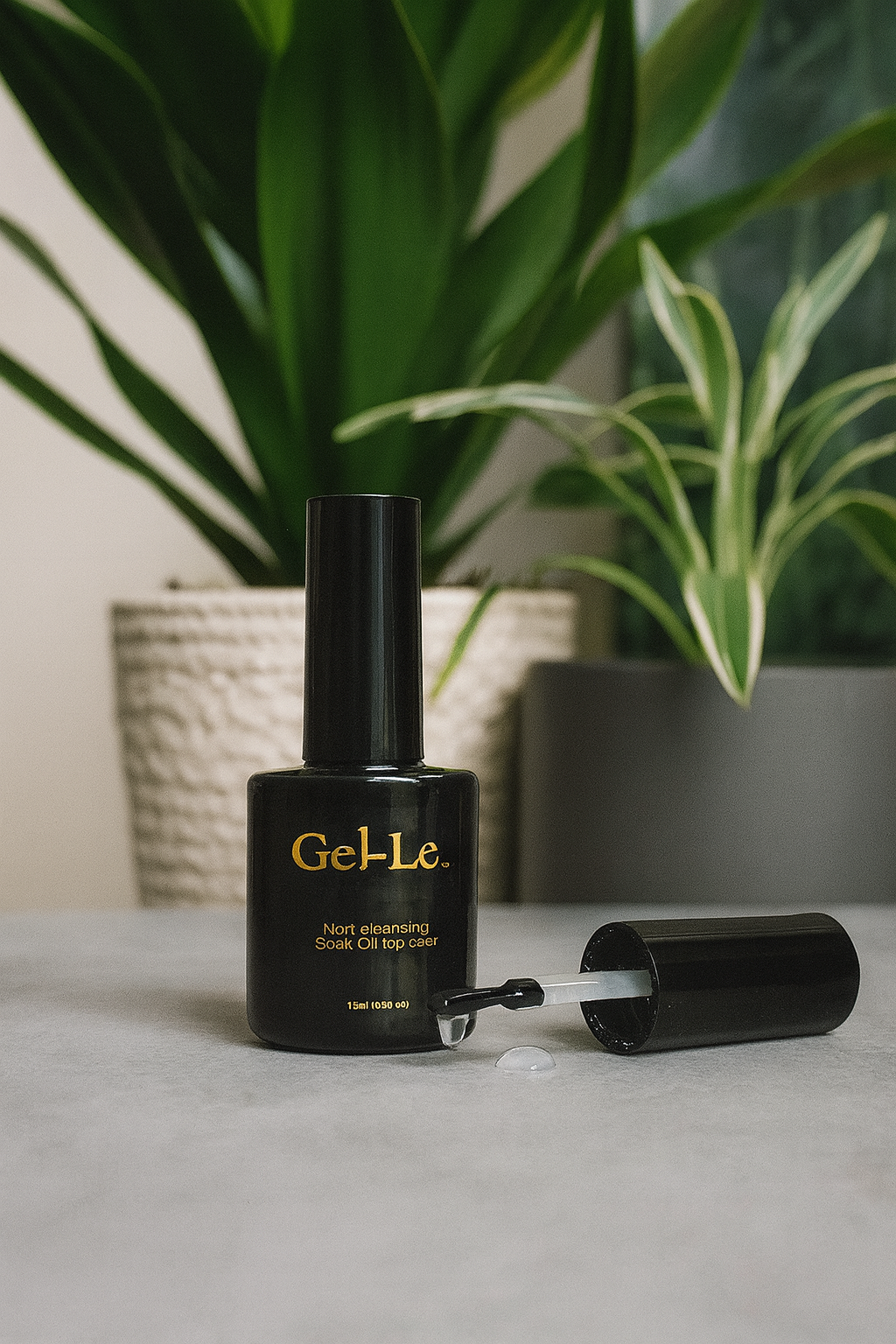 Gel-Le - Non-Cleansing Top Coat .5oz(Gel)