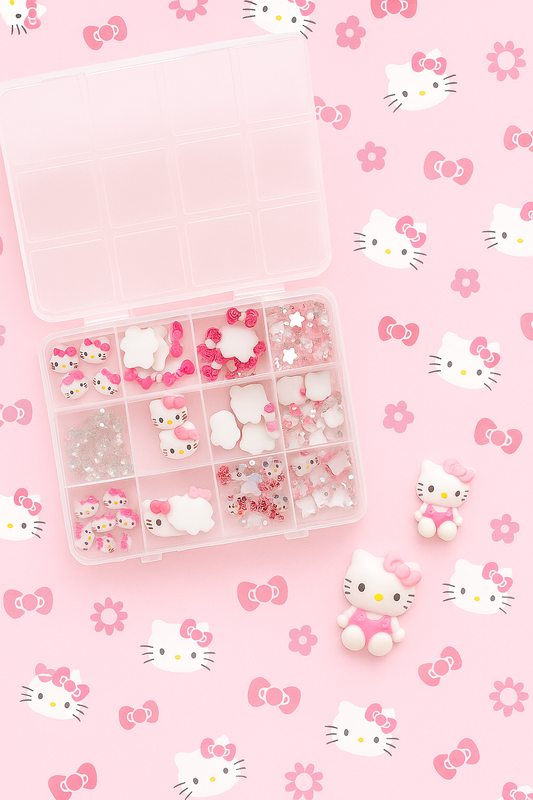 Hello Kitty Charms - 3D Nail Art 105pcs