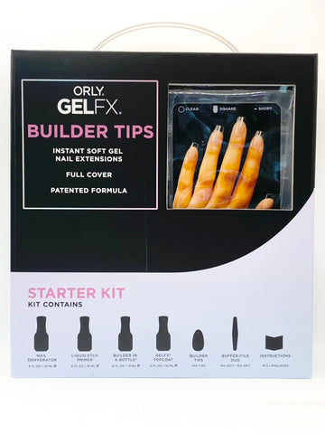 Orly - GELFX - Full Cover Builder Tips Kit - Short Square 555pc