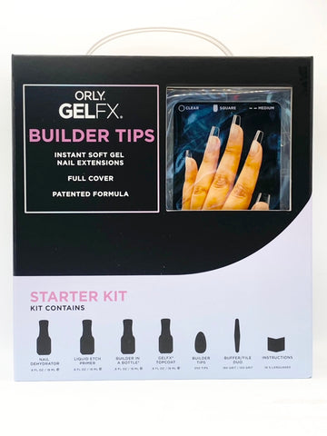 Orly - GELFX - Full Cover Builder Tips Kit - Medium Square 555pc