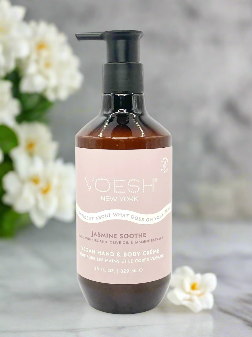 Voesh - Vegan Hand & Body Creme - Jasmine Soothe 28oz