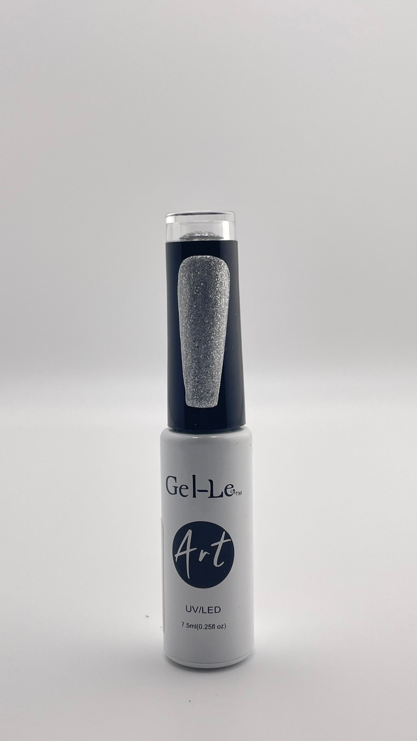 Gel-Le - A12 Silver Glitter (Gel Art)