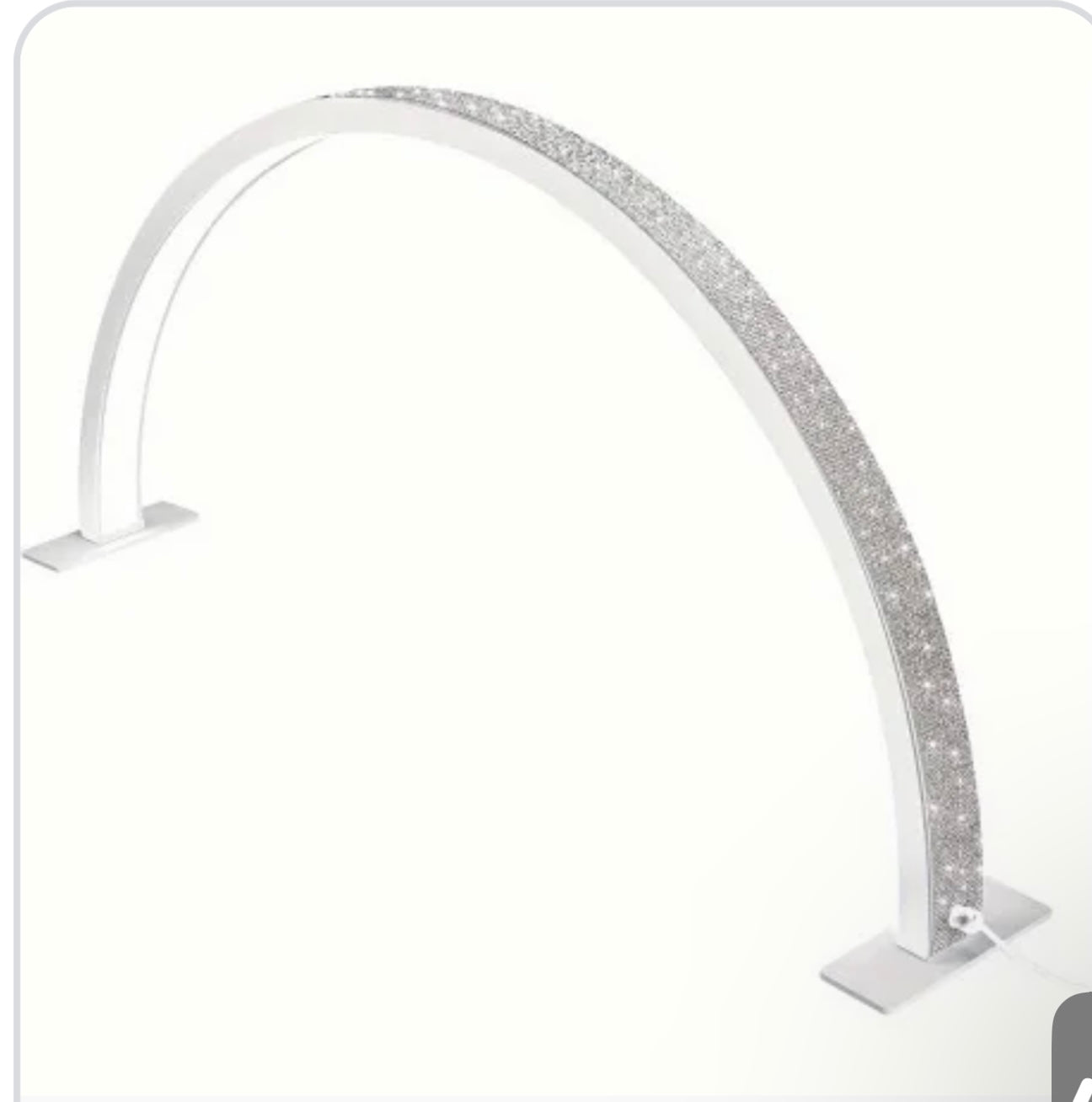 Gel-Le - Half Moon Led Table Light w/ Rhinestones (Large)