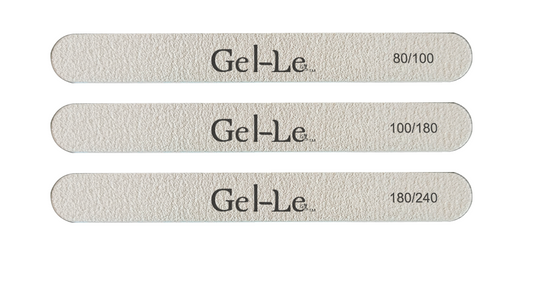 Gel-Le - Zebra Nail Files 180/240