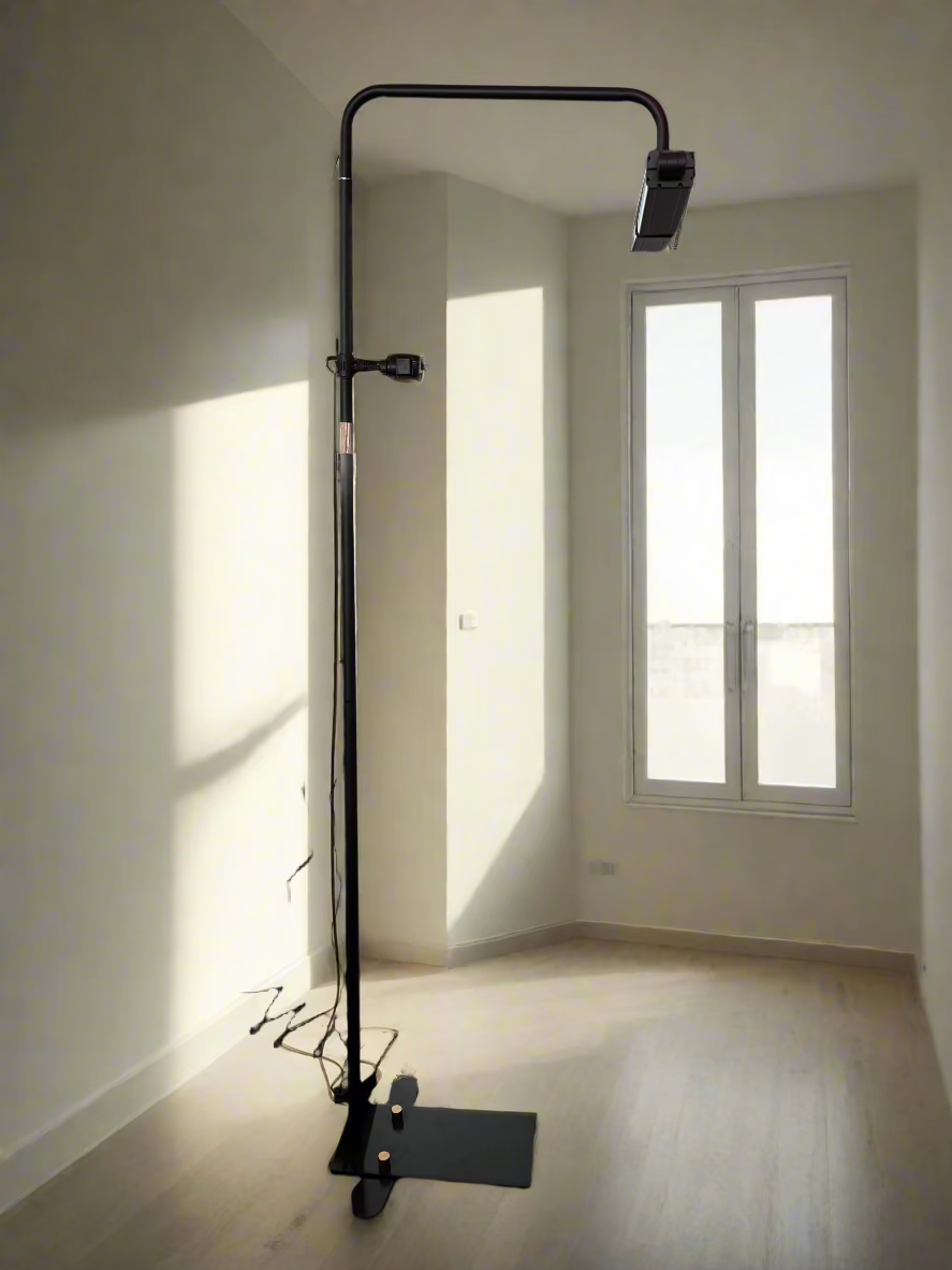 Led Light with Stand (Black)