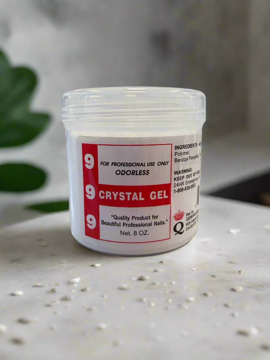 999 Crystal Gel Acrylic Powder 08oz