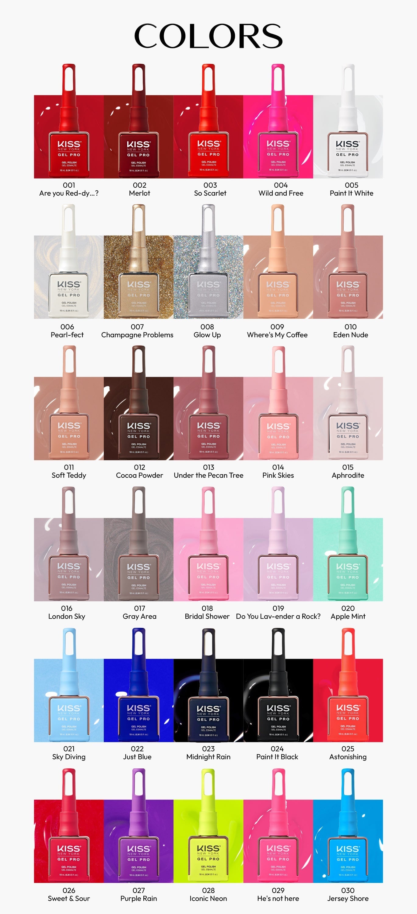 Kiss New York - Gel Pro - B001 Base Coat (Gel)