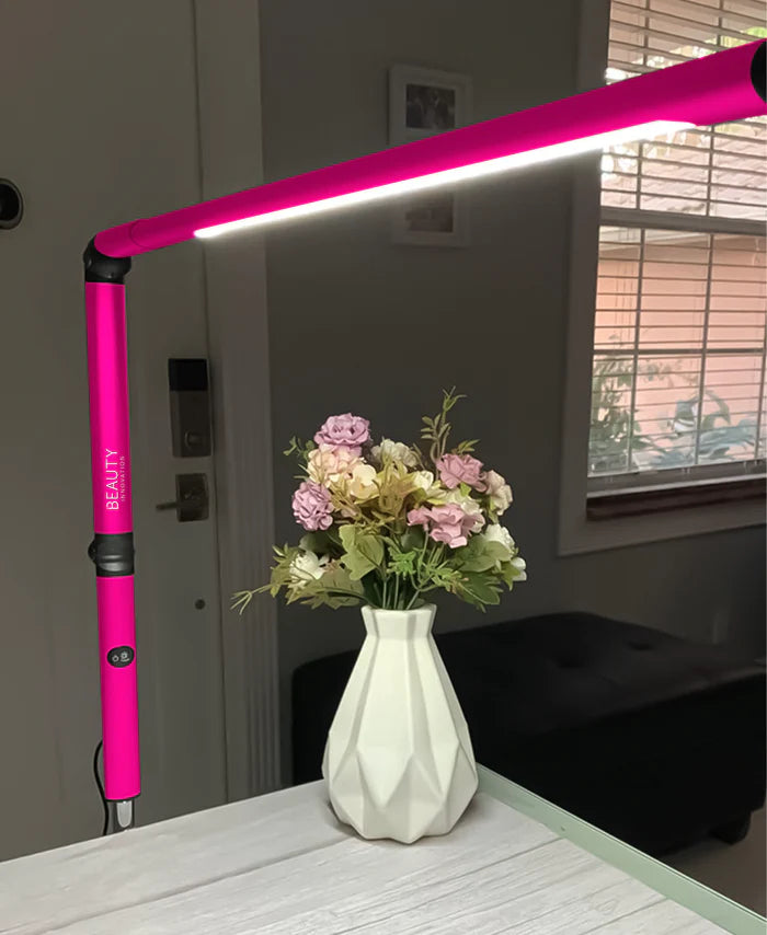 Beauty Innovation - Nail Tech Table LED Lamp - Pink