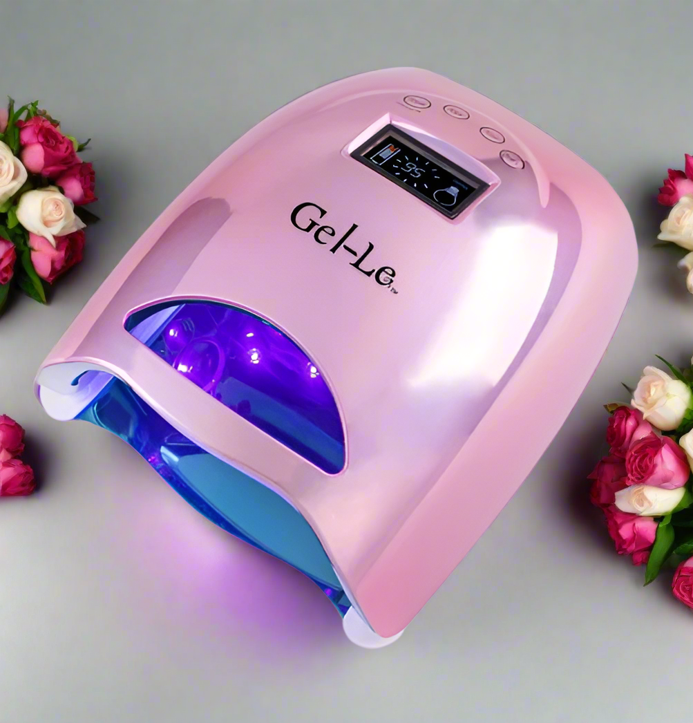 Gel-Le - Cordless LED Nail Lamp - 48w (Dark Pink)