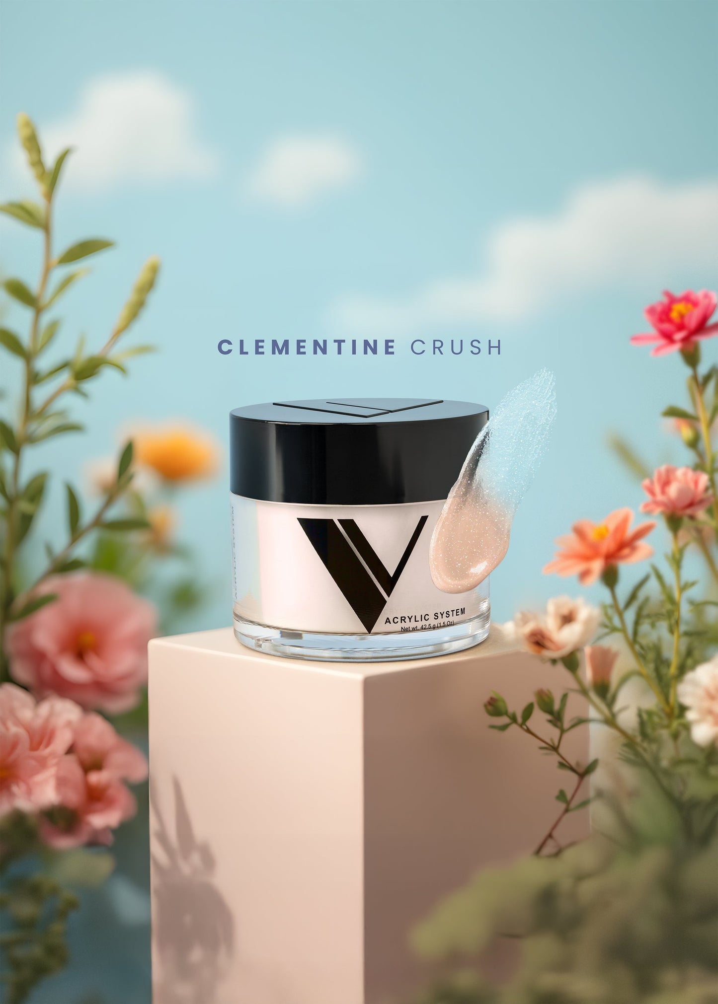 Valentino - Acrylic Cover Powder - Clementine Crush