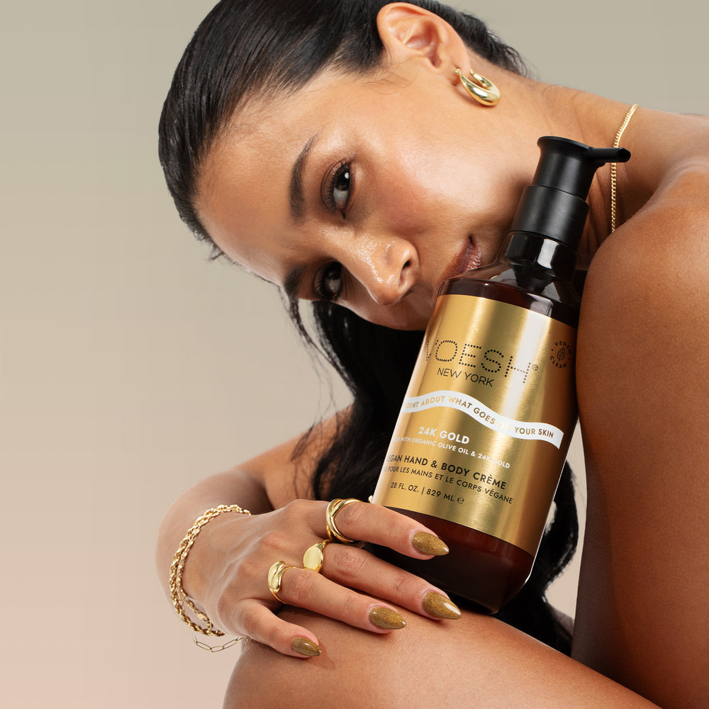 Voesh - Vegan Hand & Body Creme - 24k Gold 28oz