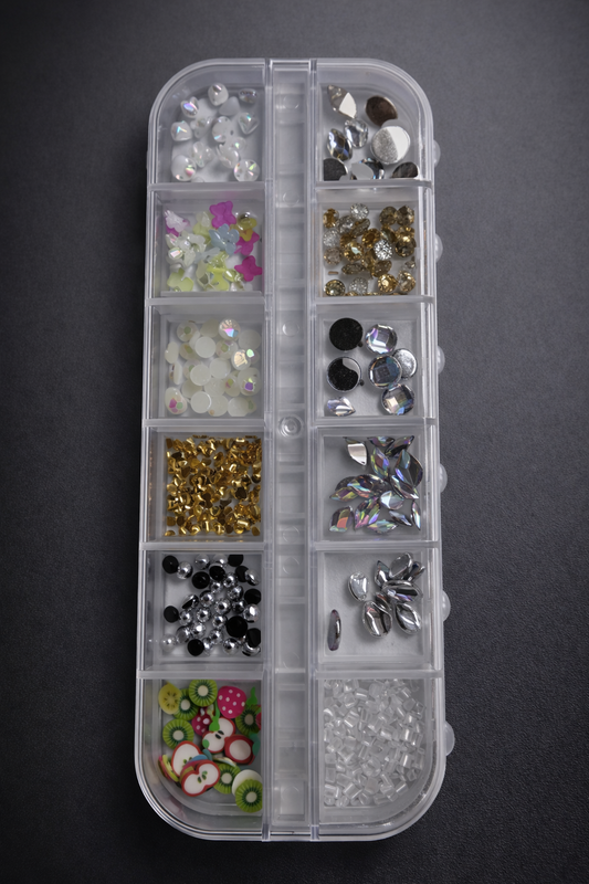 Queen - Rhinestones -Tear Drops - Fruits - #79