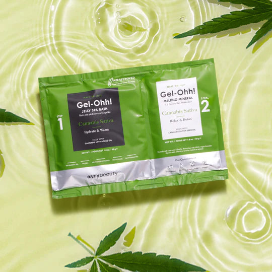 Avry Beauty Jelly Spa Bath - Herb