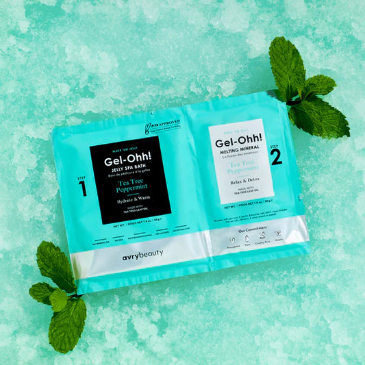 Avry Beauty Jelly Spa Bath - Tea Tree Peppermint