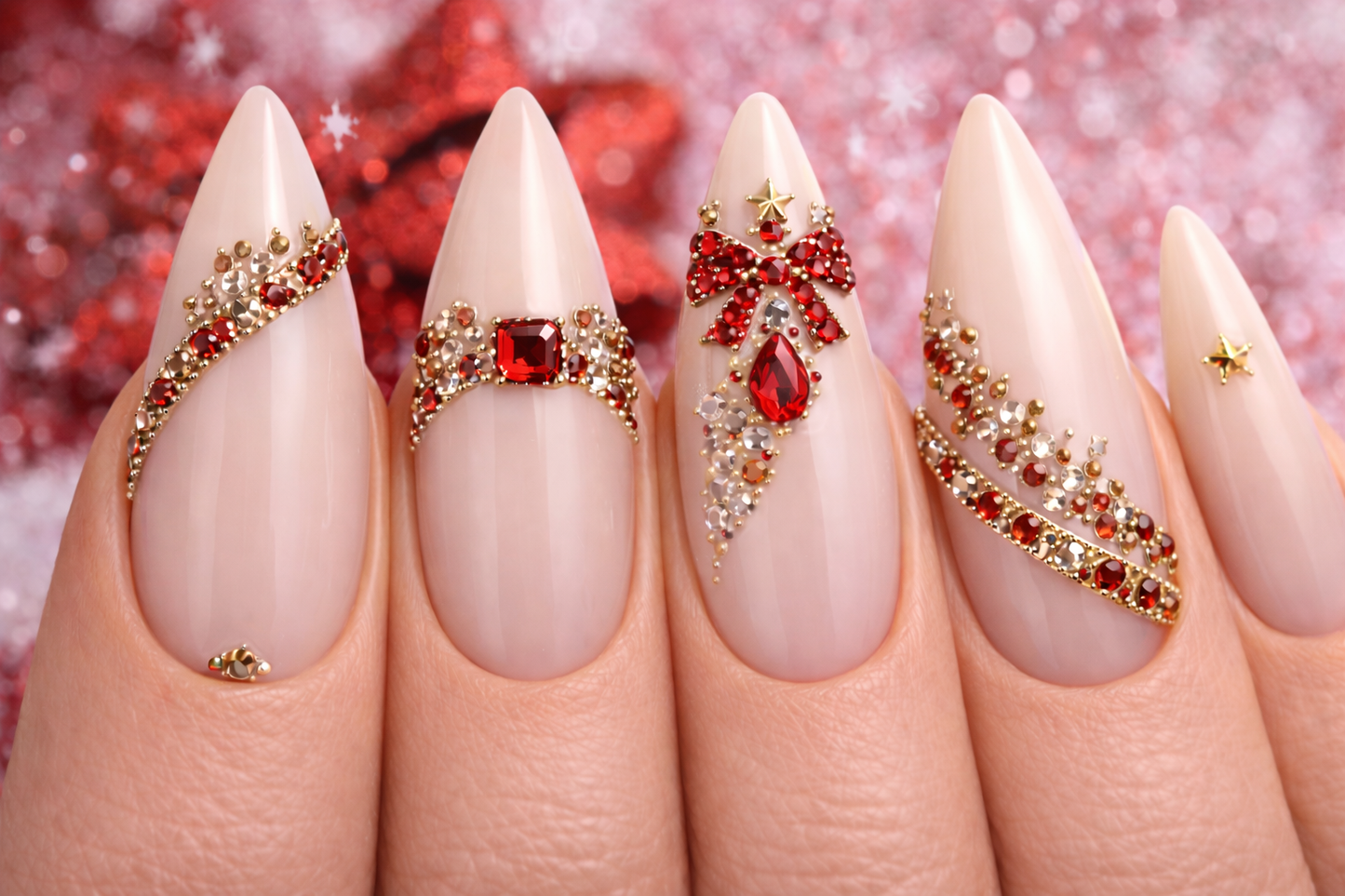 Gel-le - Luxury Rhinestone Kit #14 (Rusted Gold)