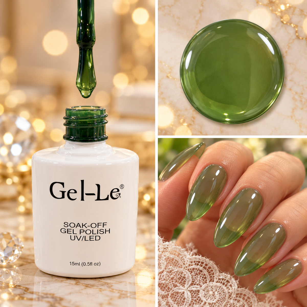 Gel-Le Snake Eyes (Translucent Gel) T11