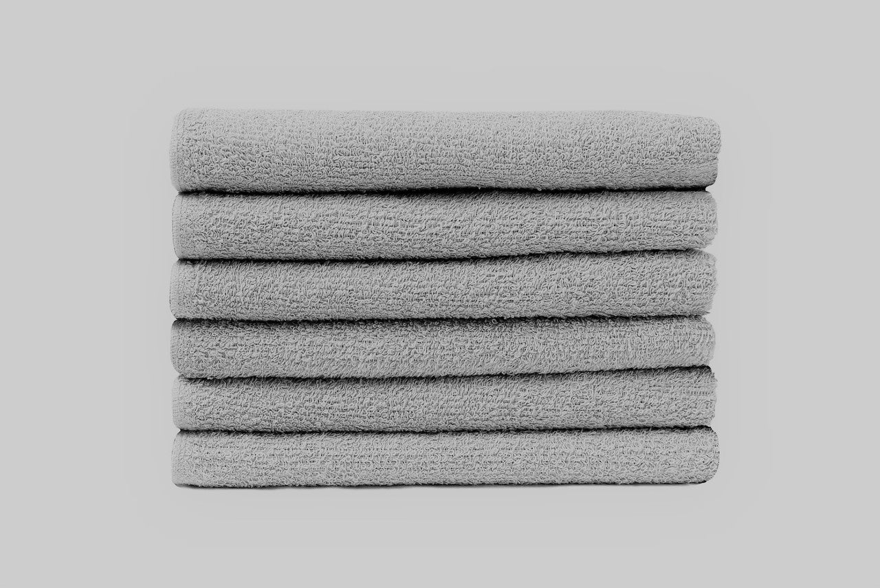 Protex - Salon Towels: Silver Grey 16” x 29"(12pc)