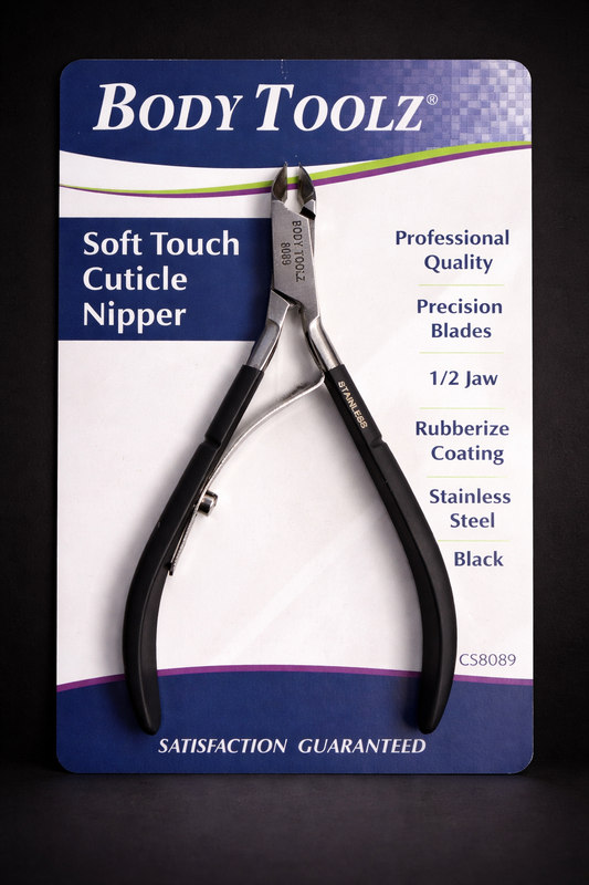 Body Toolz - Soft Touch Cuticle Nipper 1/2 Jaw