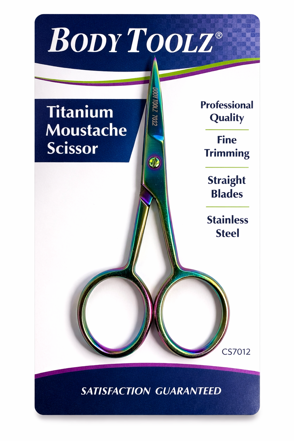 Body Toolz - CS7012 Titanium Moustace Scissor