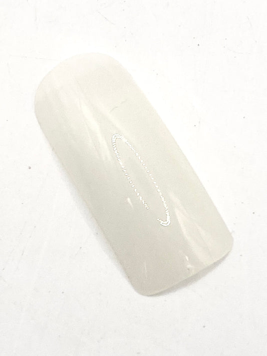 KM - French Cover Natural Tips 50pc (Half-Moon)