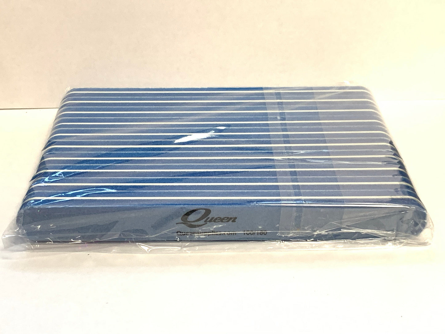 Queens - Sponge File - 100/180 Blue 10pc