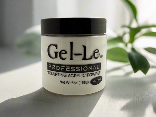 Gel-Le - Acrylic Powder - Milky White