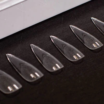 Revel - Full Cover | SOFT GEL NAIL EXTENSIONS | EXTRA LONG STILETTO 504pc (Pre-Etched)