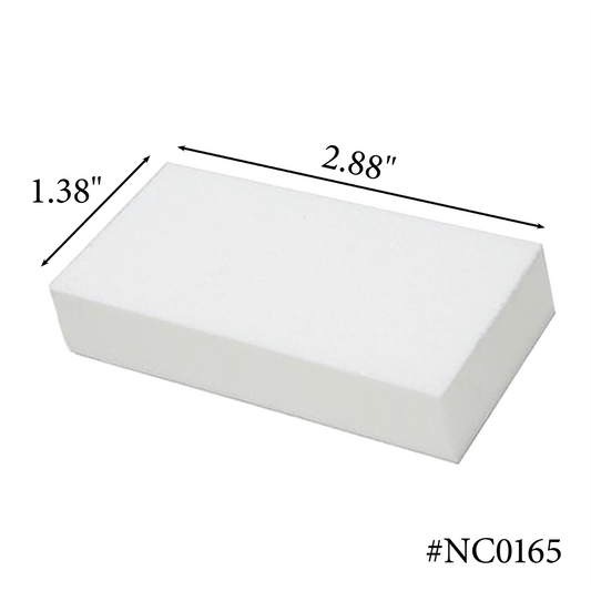 AmericaNails - Slim White Block Buffers 120 Grit 10ct