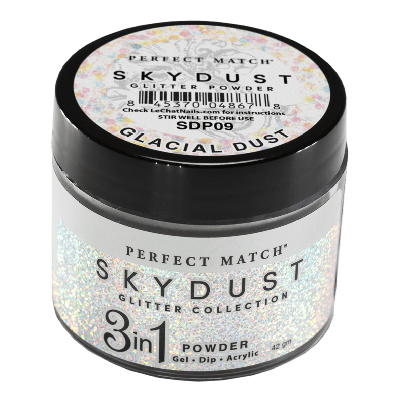 Lechat - SkyDust Glitter Powder - SDP09 Glacial Dust 1.5 oz (Limited)
