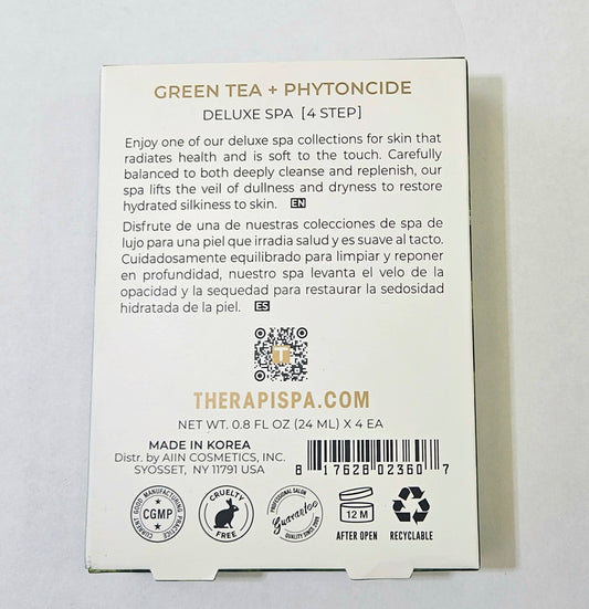 Therapispa 4 Step Deluxe Spa - Green Tea + Phytoncide (Limited)