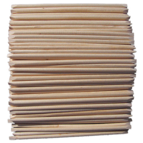 AmericaNails - Shorties Birchwood Manicure Stick 50ct