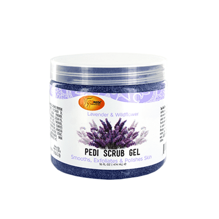 Spa Redi - Pedi Scrub Gel - Lavender & Wildflower 16oz