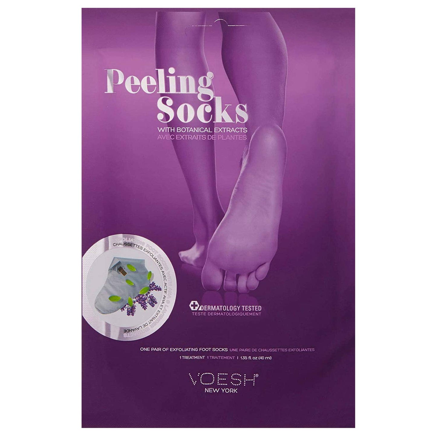 Voesh Exfoliating Peeling Socks - Foot Peeling Mask