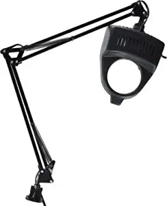 Alvin - Swing-Arm Magnifier Lamp - White