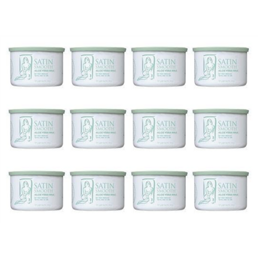 Satin Smooth - Wax Pot - Aloe Vera Wax 14oz.
