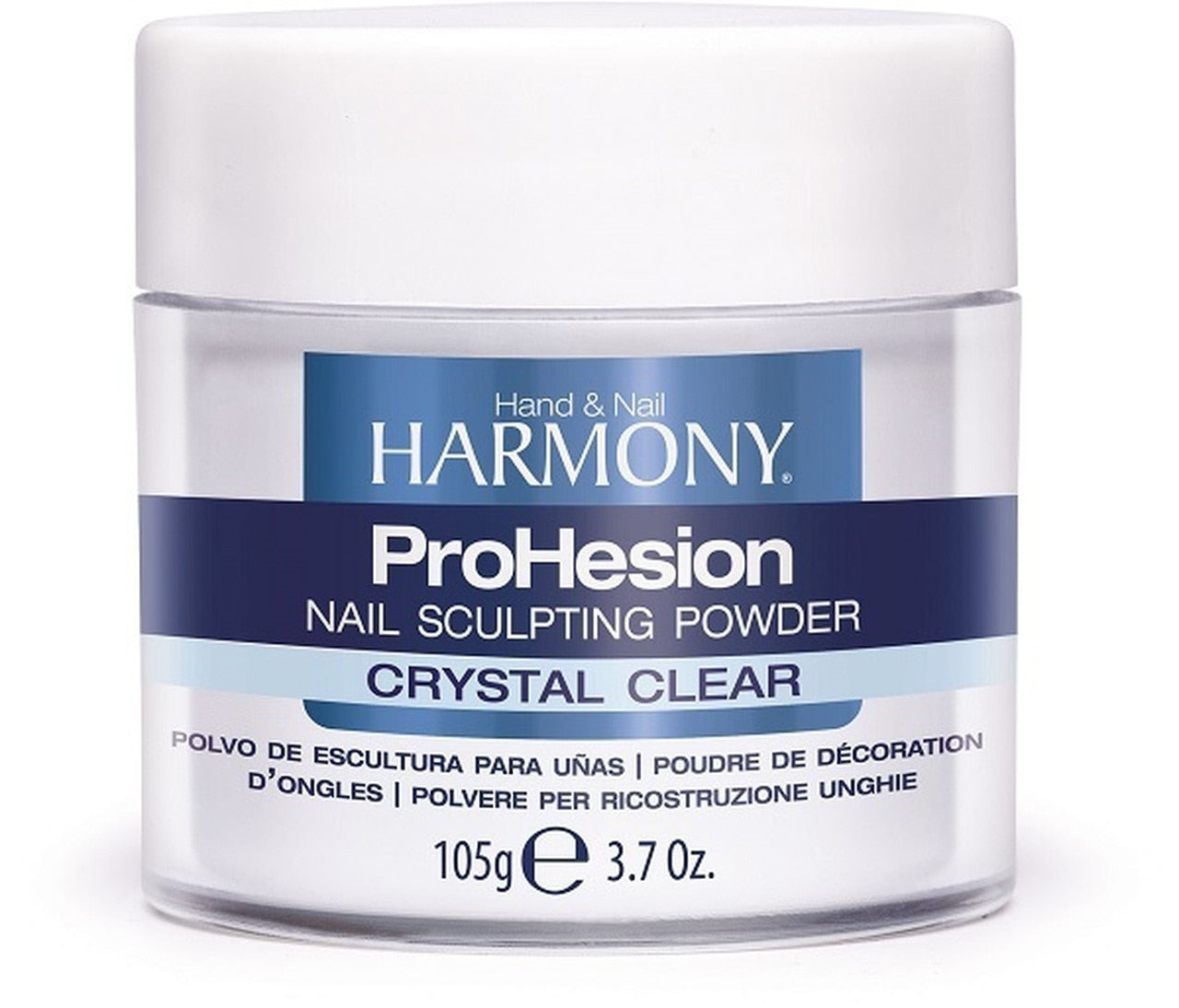Nail Harmony - Prohesion Nail Sculpting Powder - Crystal Clear 3.7oz