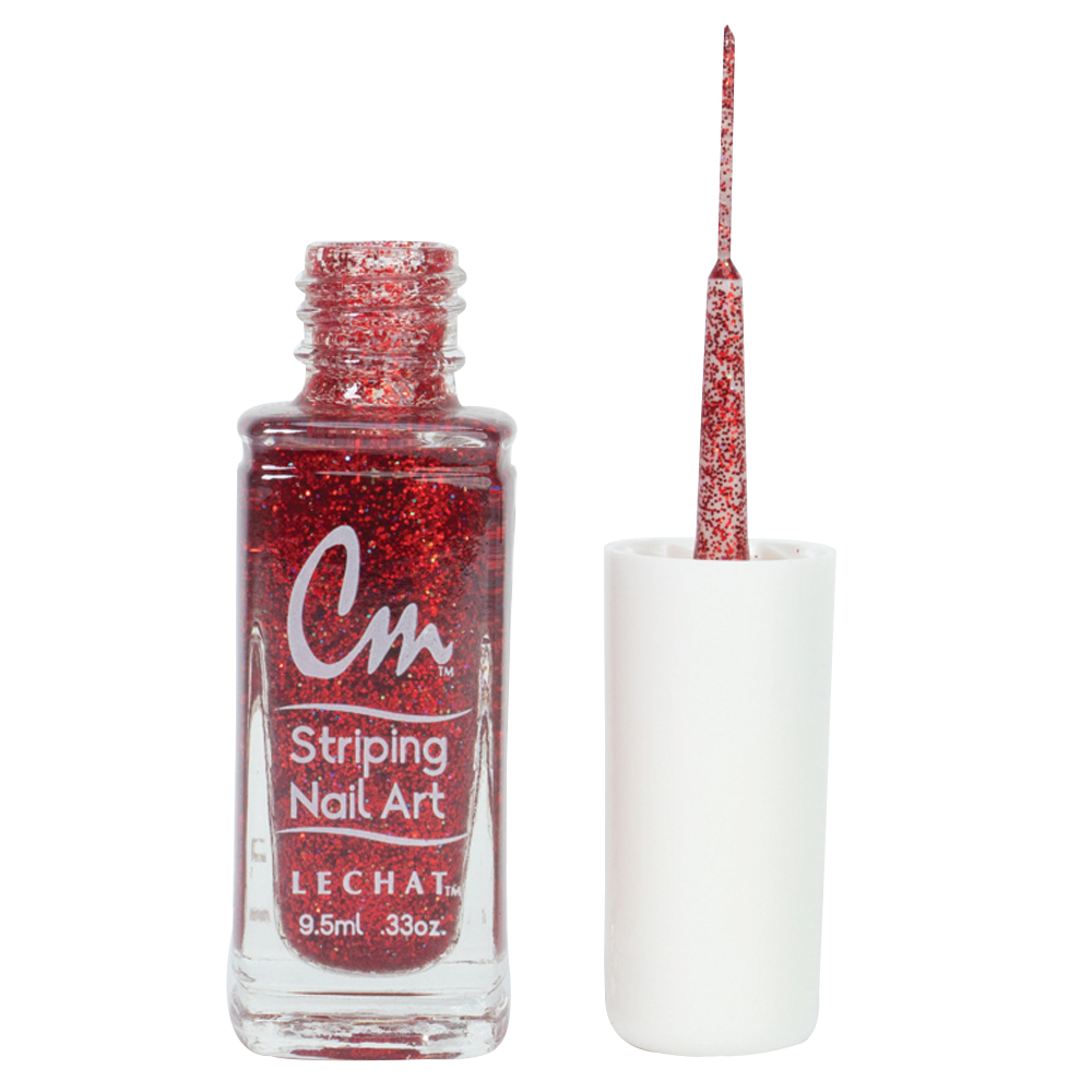 Lechat - CM32 Nail Art (Red Glitter)