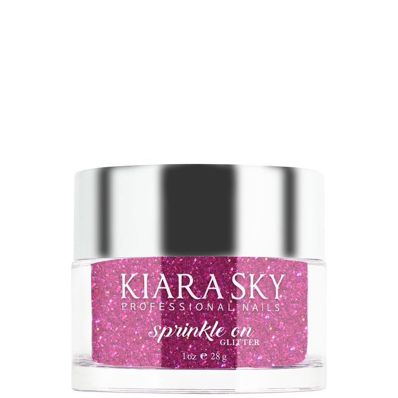Kiara Sky Sprinkle On Glitter - SP263 Fushia Shock