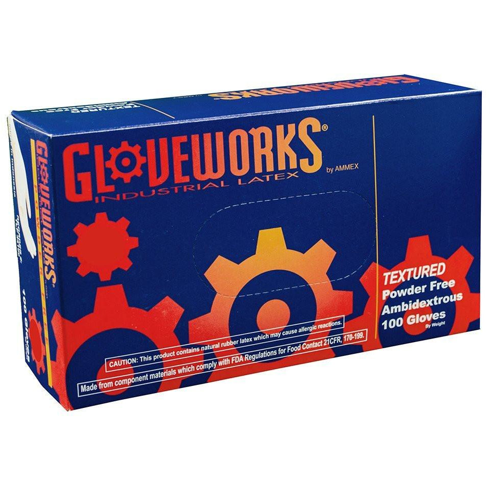 Gloveworks Latex Gloves - Medium