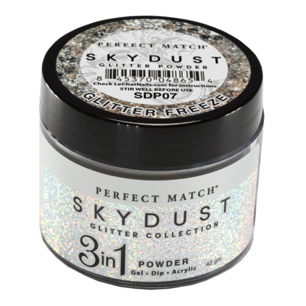 Lechat - SkyDust Glitter Powder - SDP07 Glitter Freeze 1.5 oz (Limited)