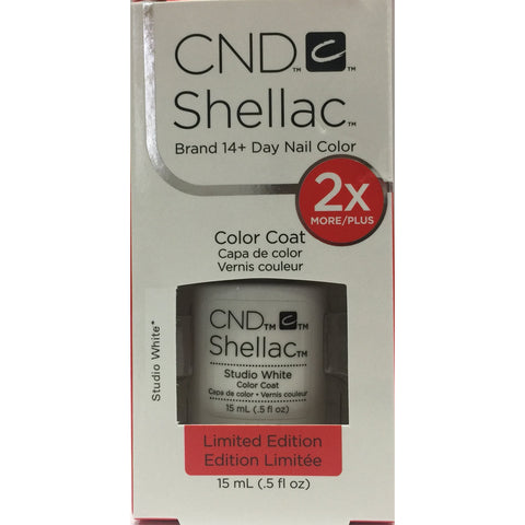 CND - Shellac Half Ounce - 151 Studio White(Discontinued)