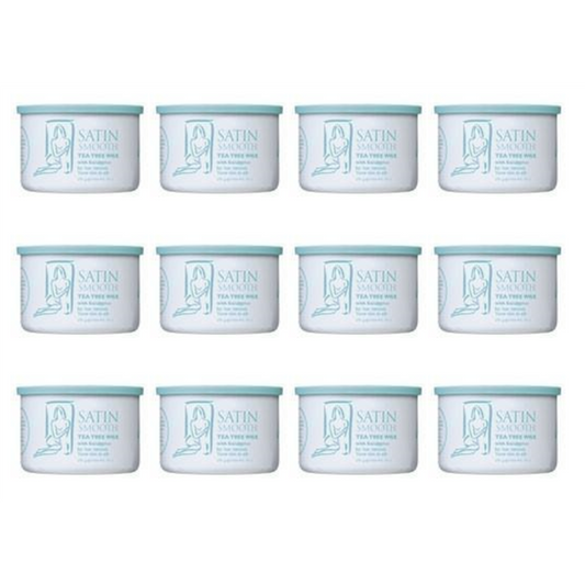 Satin Smooth - Wax Pot - Tea Tree Wax 14oz.