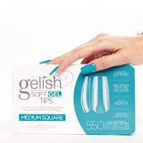 Gelish - Full Cover Soft Gel Tips - Medium Square 550pc